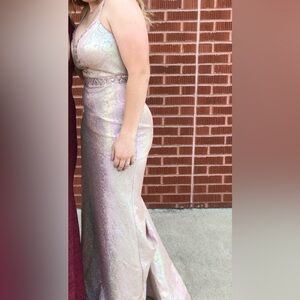 Clarisse Iridescent Prom Gown